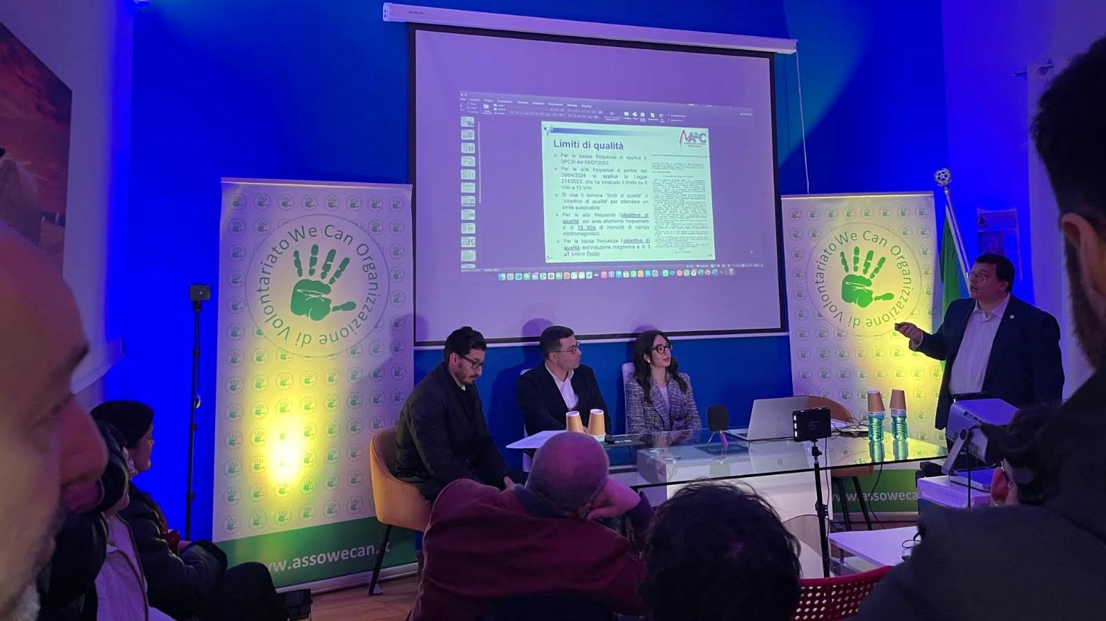 Seminario pubblico sui Campi Elettromagnetici, Camposano 2025