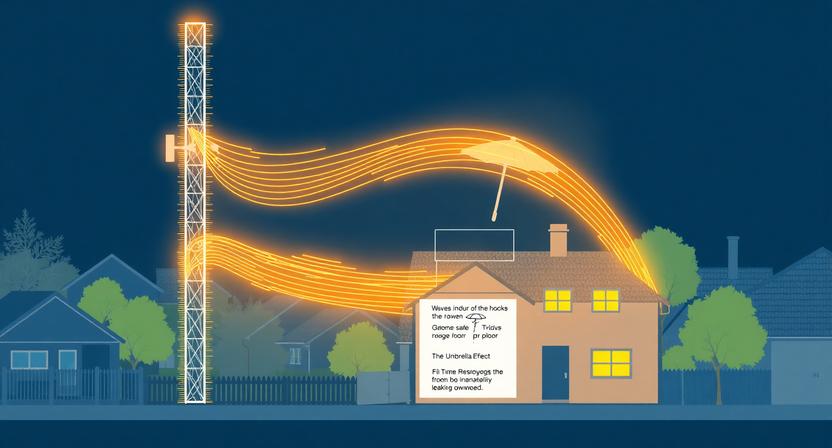 A che distanza da un'antenna 5G mi devo preoccupare?