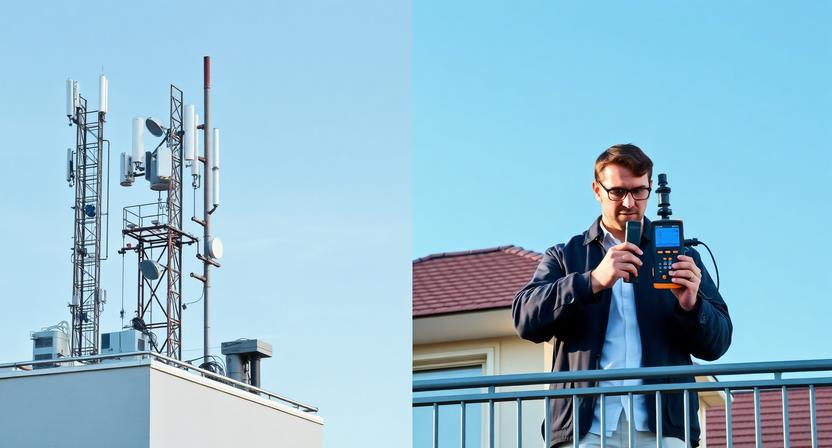 Antenne vicine alle abitazioni