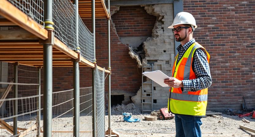 Piano di demolizione secondo il D.Lgs. 81/08