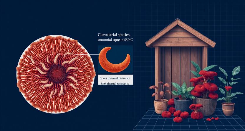 Curvularia - la muffa dalle piante d'appartamento