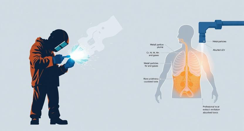 I fumi delle saldature fanno male?