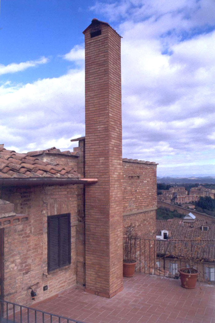 Installazione antenna su tetto