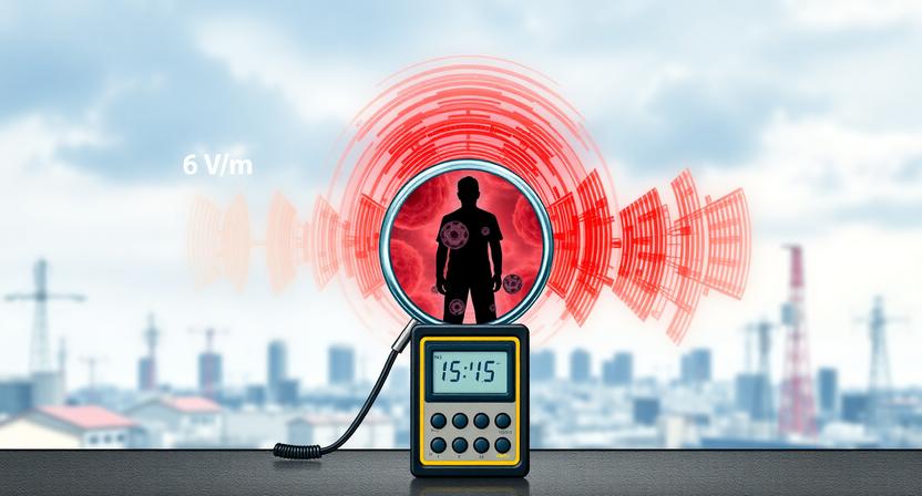 Triplica l'irraggiamento di campi elettromagnetici a seguito della Legge 214/2023